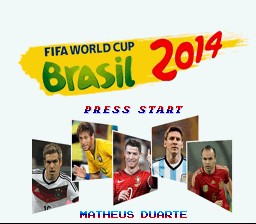 FIFA World Cup 2014 Title Screen